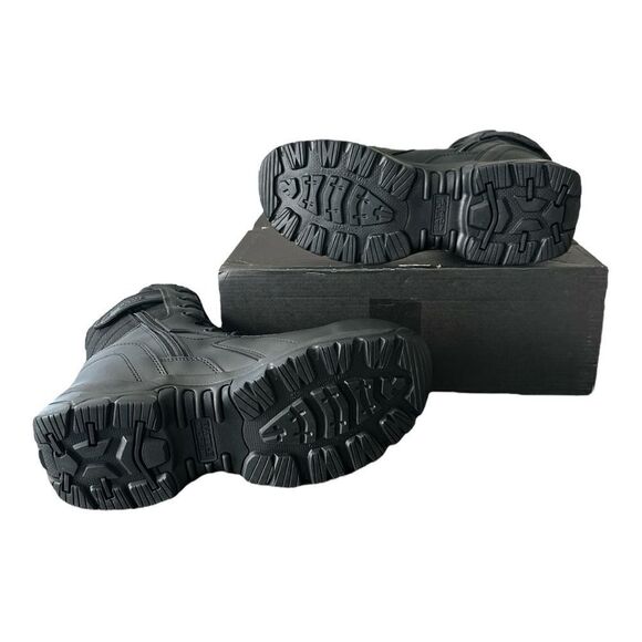 BD Battle Ops 8” Tactical Boots Side Zip Waterproof Size 9.5 Medium Black - Picture 7 of 9